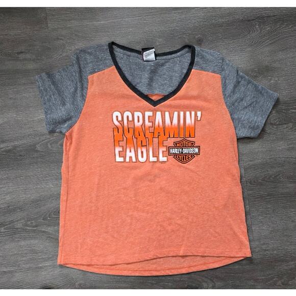 LOT Womens Harley Davidson Screamin Eagle Willie G Tshirts 2X - Picture 4 of 8
